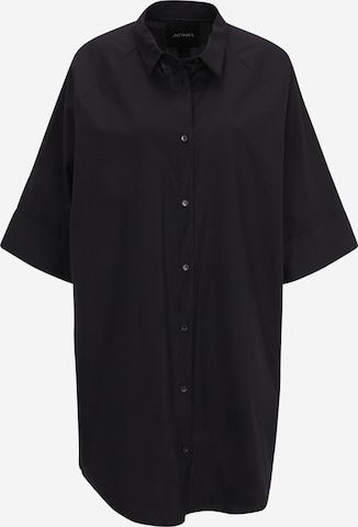 Monki Shirt Dress in Black: front