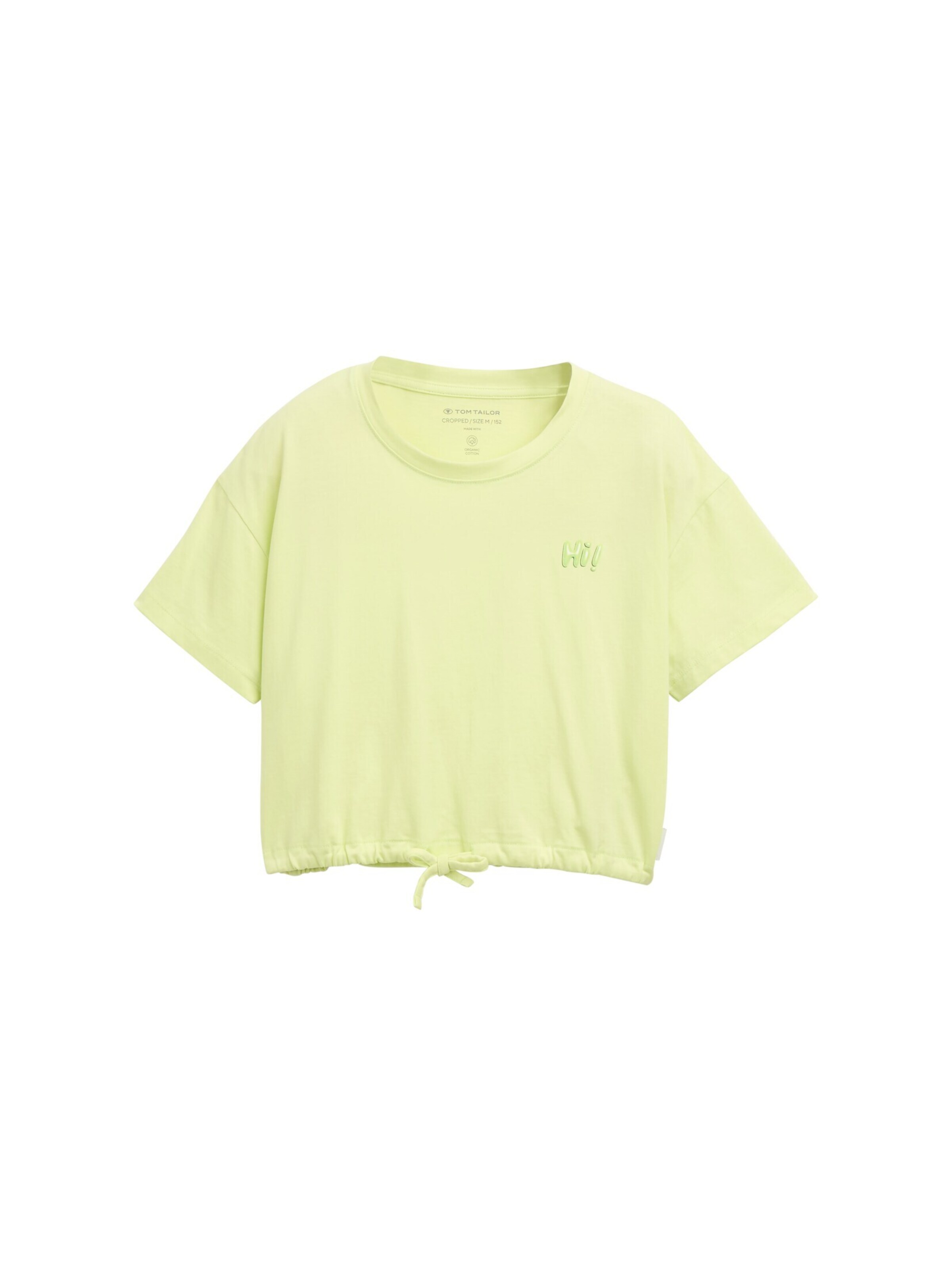TOM TAILOR Shirt in Yellow: front