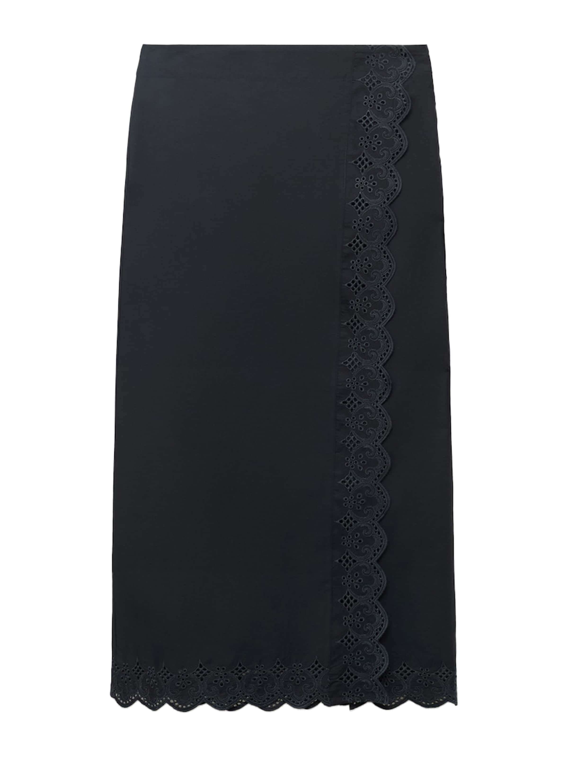 MANGO Skirt 'Luisa' in Black: front