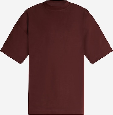 T-Shirt DARK LABEL en rouge : devant