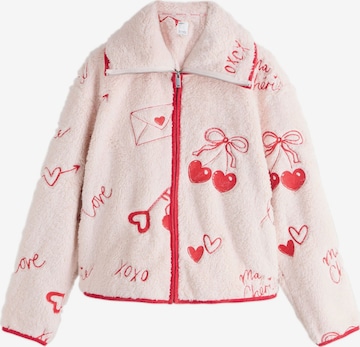 balta Next Flisinis džemperis: priekis