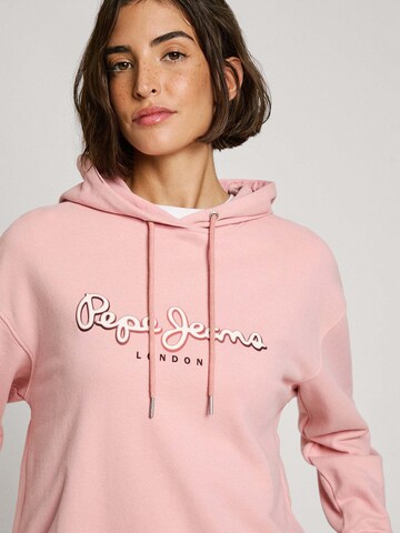 Pepe Jeans Sweatshirt 'Maddy' in Roze