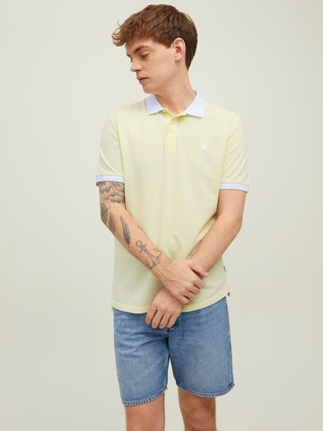 JACK & JONES Regular fit Shirt 'Bluwin' in Geel: voorkant
