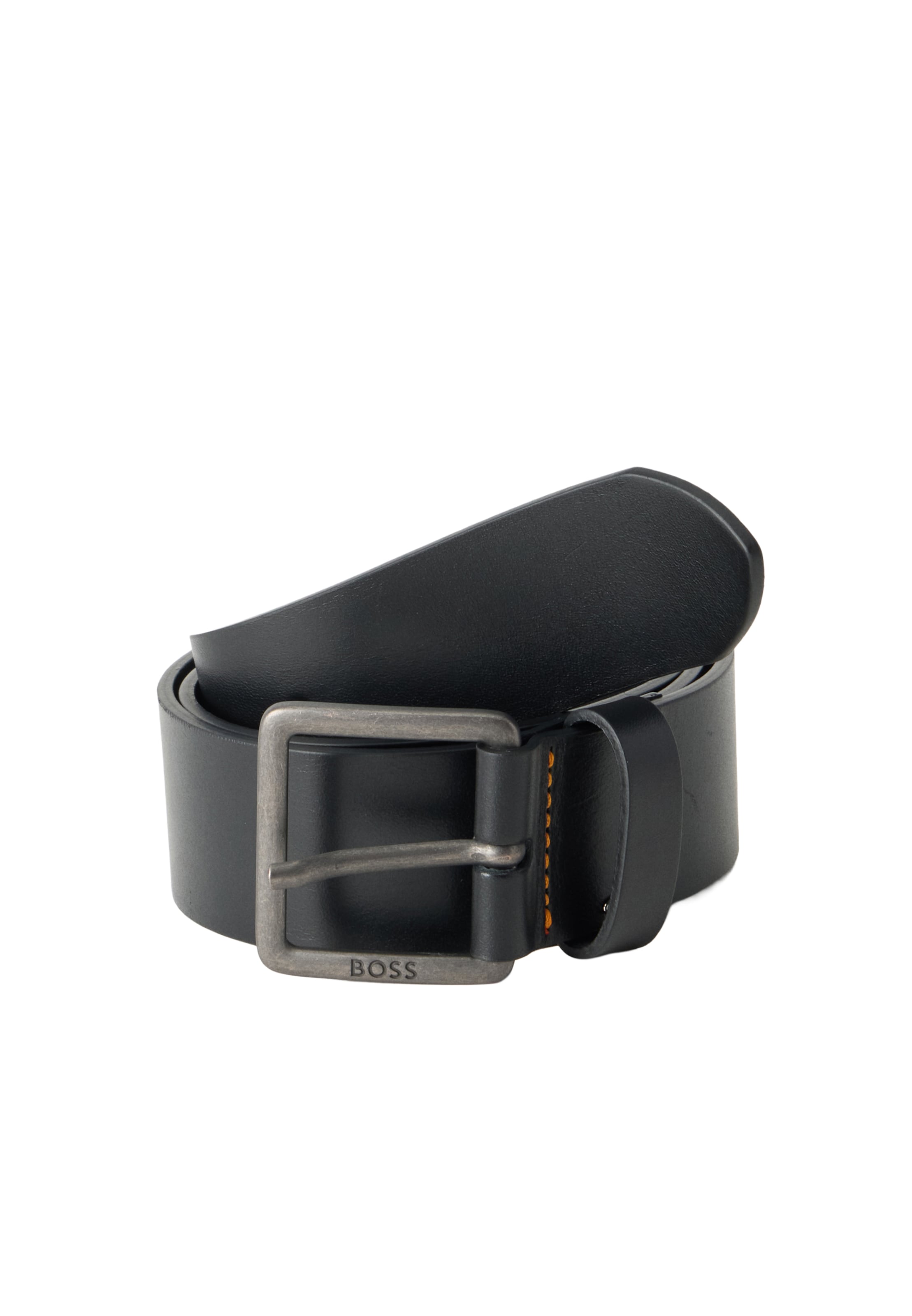 Ceinture 'Jeeko' BOSS en noir : devant