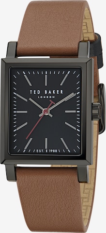 Montre à affichage analogique 'JAARETH' Ted Baker en marron : devant