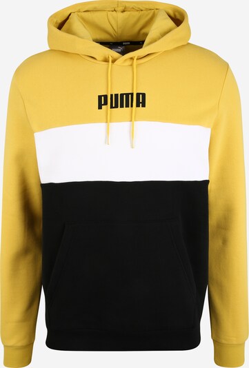 PUMA Sportovní mikina - žlutá / černá / bílá, Produkt