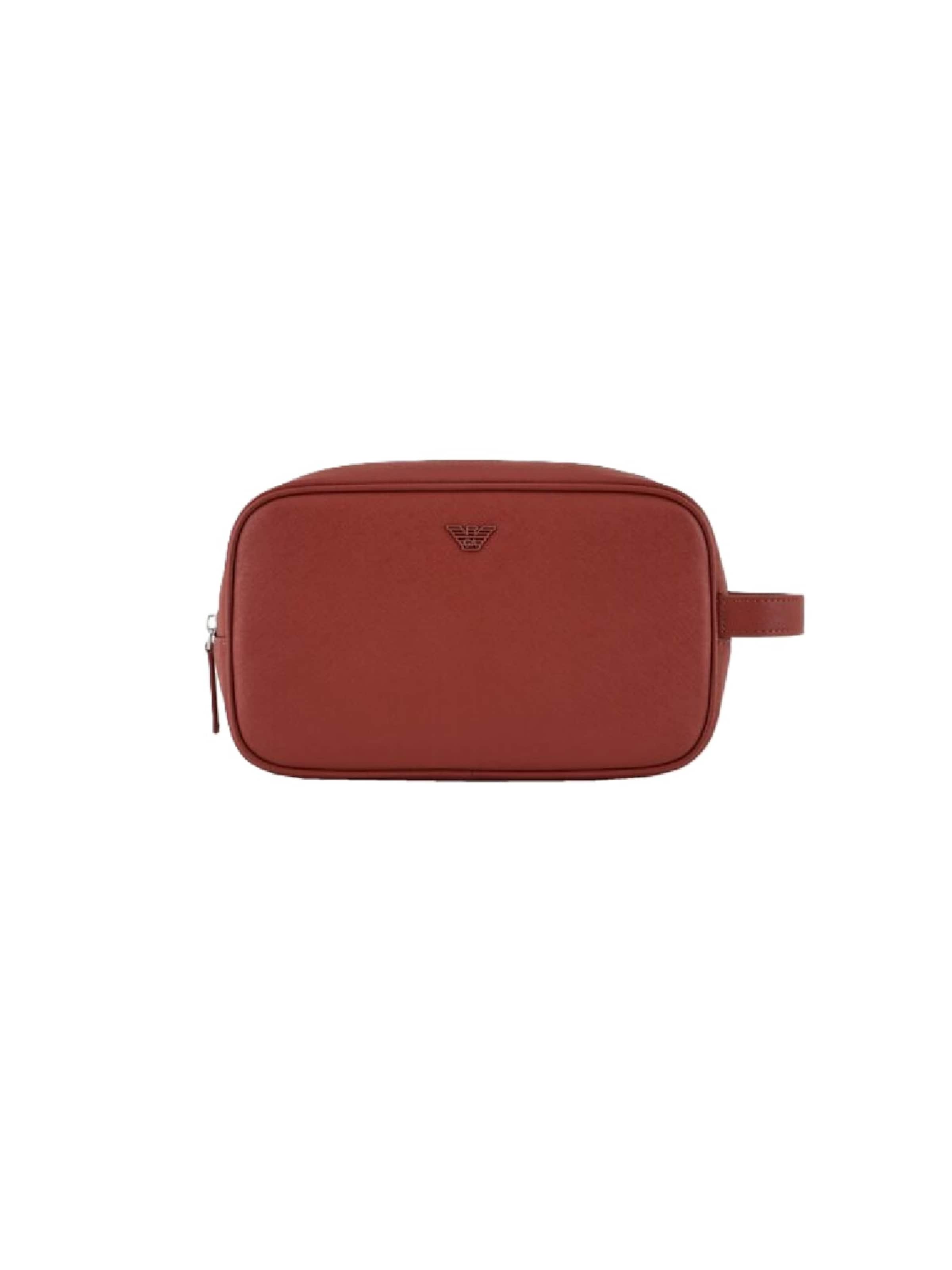 Nécessaire 'Y4R249 Y730E' di Emporio Armani in arancione: frontale