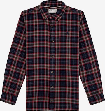 Scalpers Regular fit Button up shirt in Red: front
