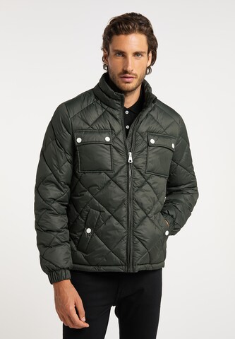 DreiMaster Maritim Between-Season Jacket in Green: front