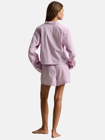 Pyjama ' Shirting Stripes ' Polo Ralph Lauren en rose