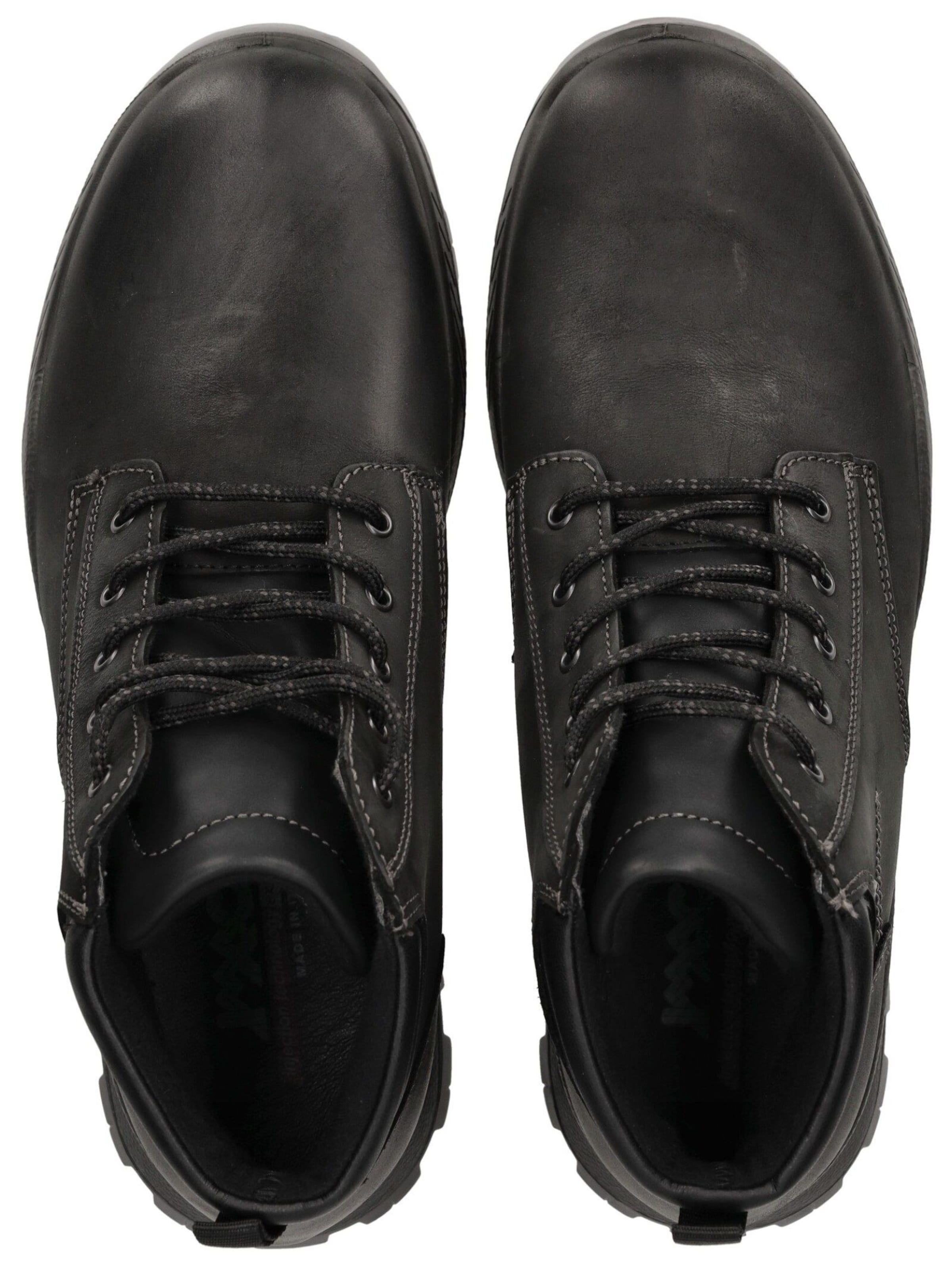 IMAC Schnürstiefel in Schwarz