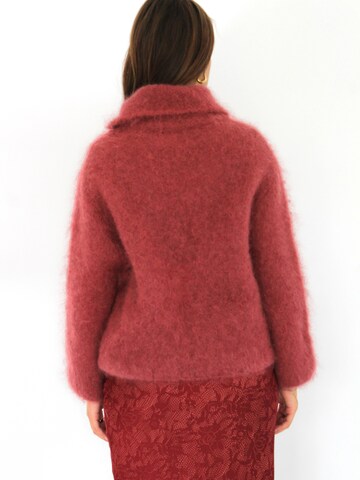 Honnête Atelier Pullover 'Dune' in Rot