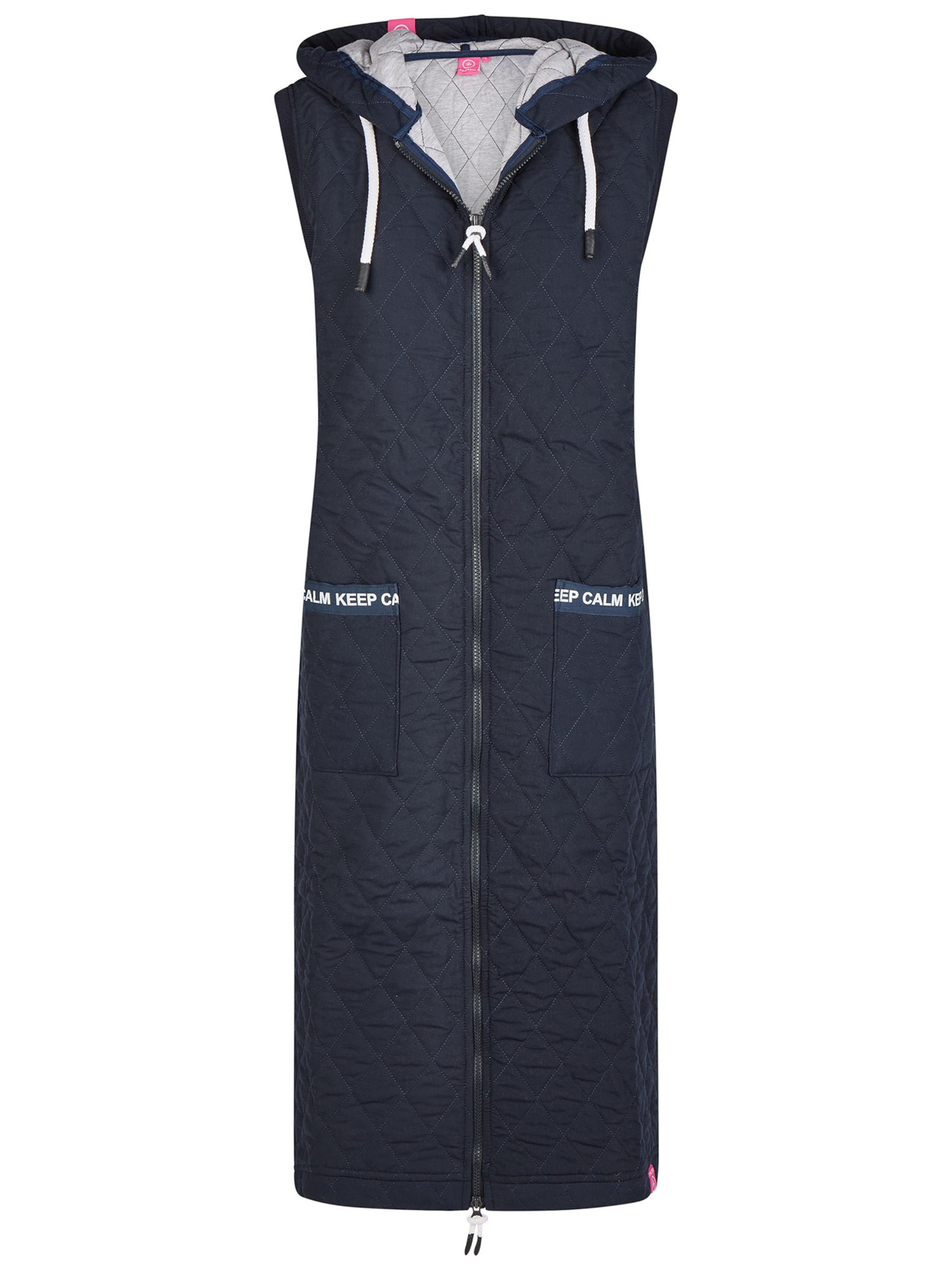 salzhaut Bodywarmer 'Frizzi' in Blauw: voorkant