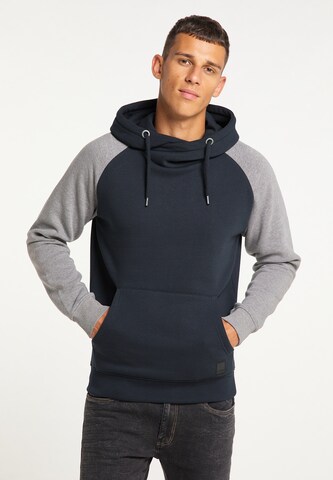 MO Sweatshirt in Blauw: voorkant