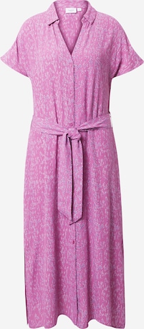 SAINT TROPEZ Košilové šaty 'Blanca' – pink: přední strana