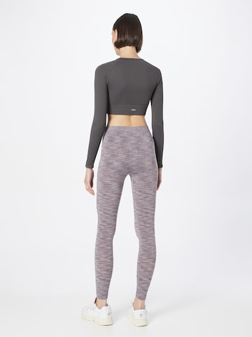 ENDURANCE Skinny Workout Pants 'Crina' in Grey