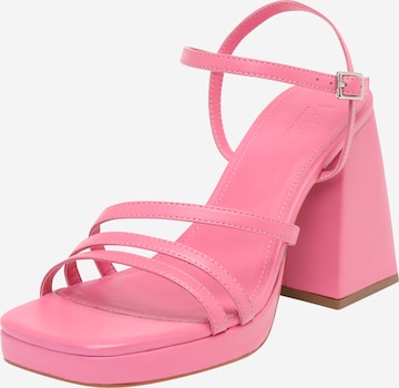 Sandalo con cinturino 'Laura' di LeGer by Lena Gercke in rosa: frontale