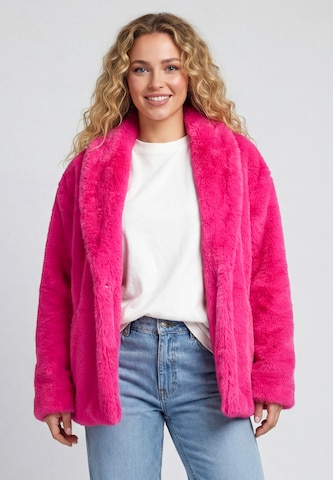Veste mi-saison 'Fashion Look' taddy en rose : devant