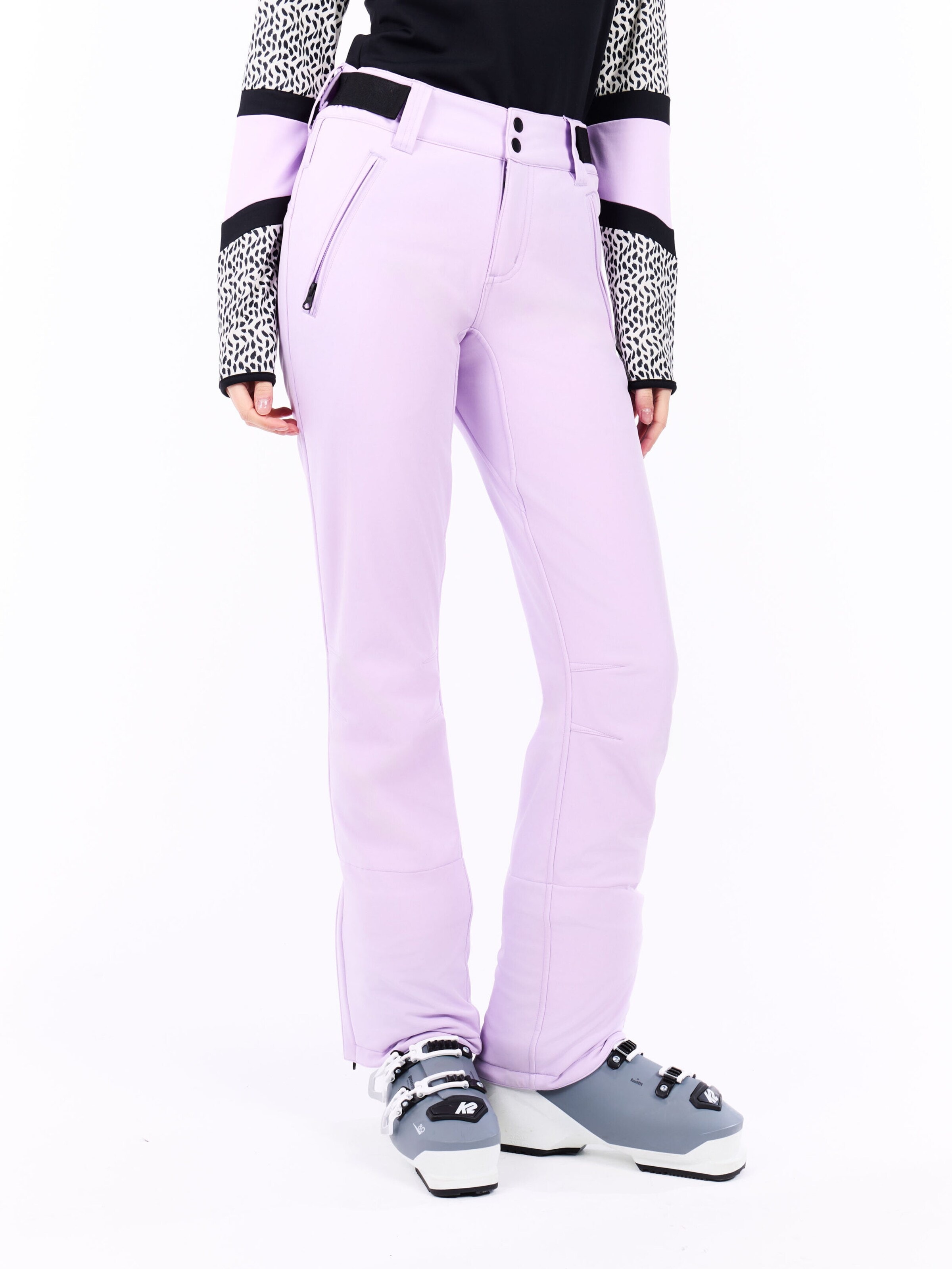 PROTEST Slimfit Sportbroek 'PRTRELOLE' in Lila