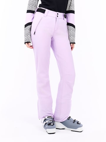 PROTEST Slimfit Sportbroek 'PRTRELOLE' in Lila