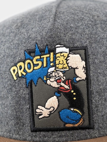 Bavarian Caps Cap 'Bavarian Caps Snapback Cap Popeye (one size)' in Grey