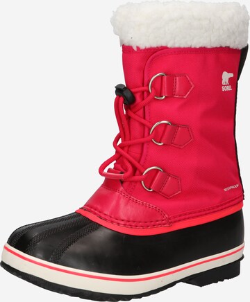 Bottes 'Yoot' SOREL en rose : devant