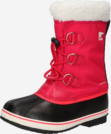 SOREL Μπότες για χιόνι σε ροζ: μπροστά