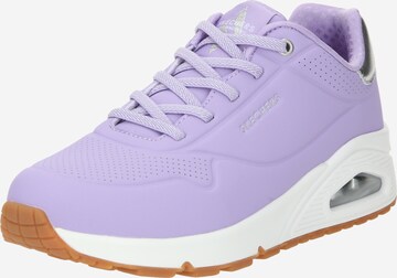 SKECHERS Sneakers laag 'Uno' in Lila: voorkant