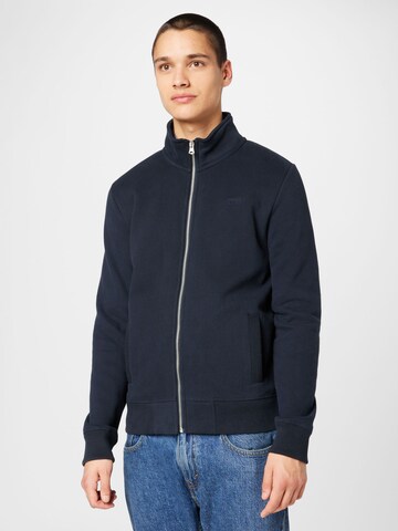 Superdry Sweatjacke in Blau: predná strana