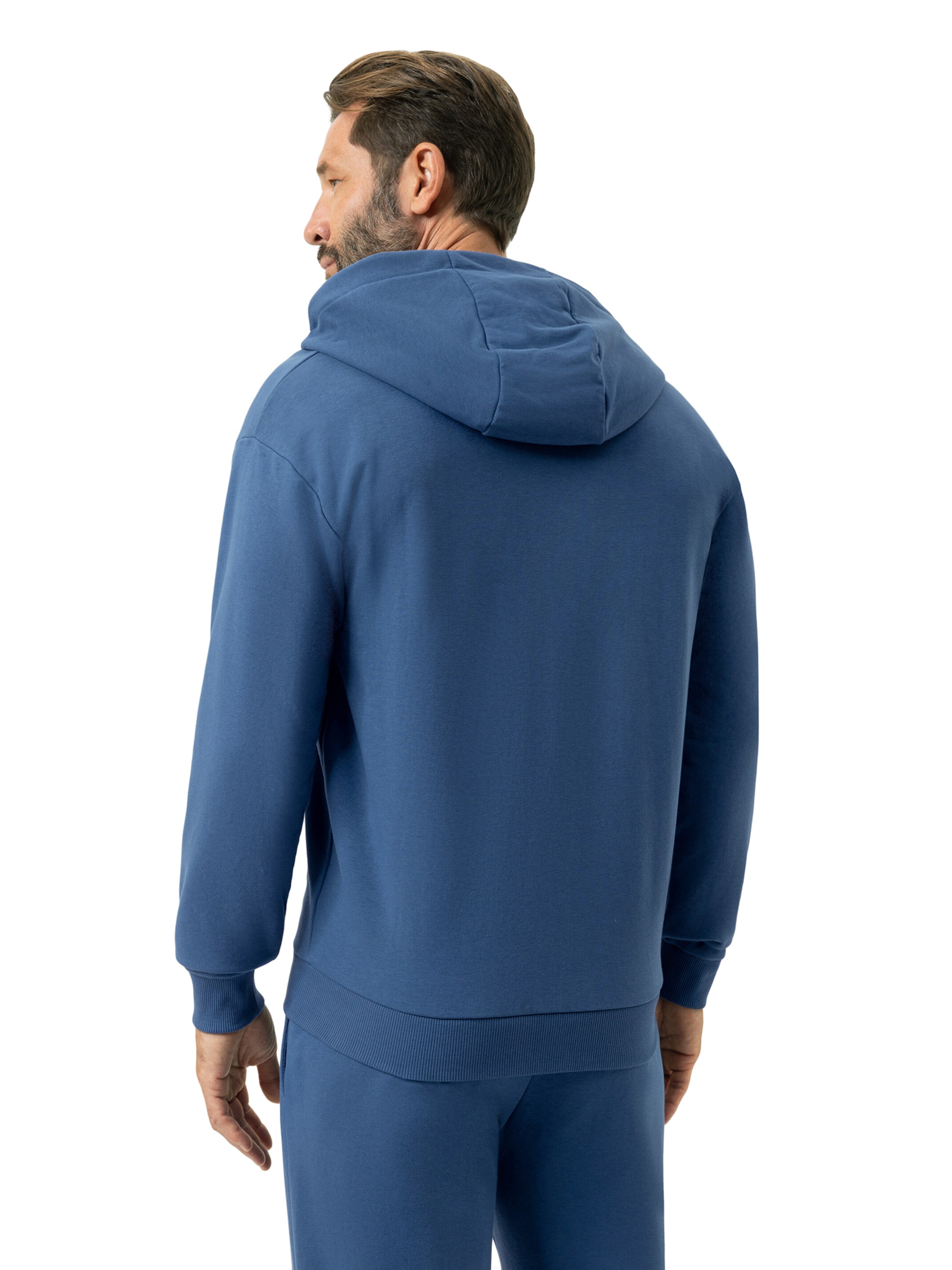 Mey Sweat jacket 'Terry Essentials' in Blue