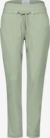 STREET ONE Regular Pants in Green: front