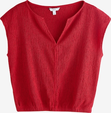 sarkans Next Blūze: no priekšpuses