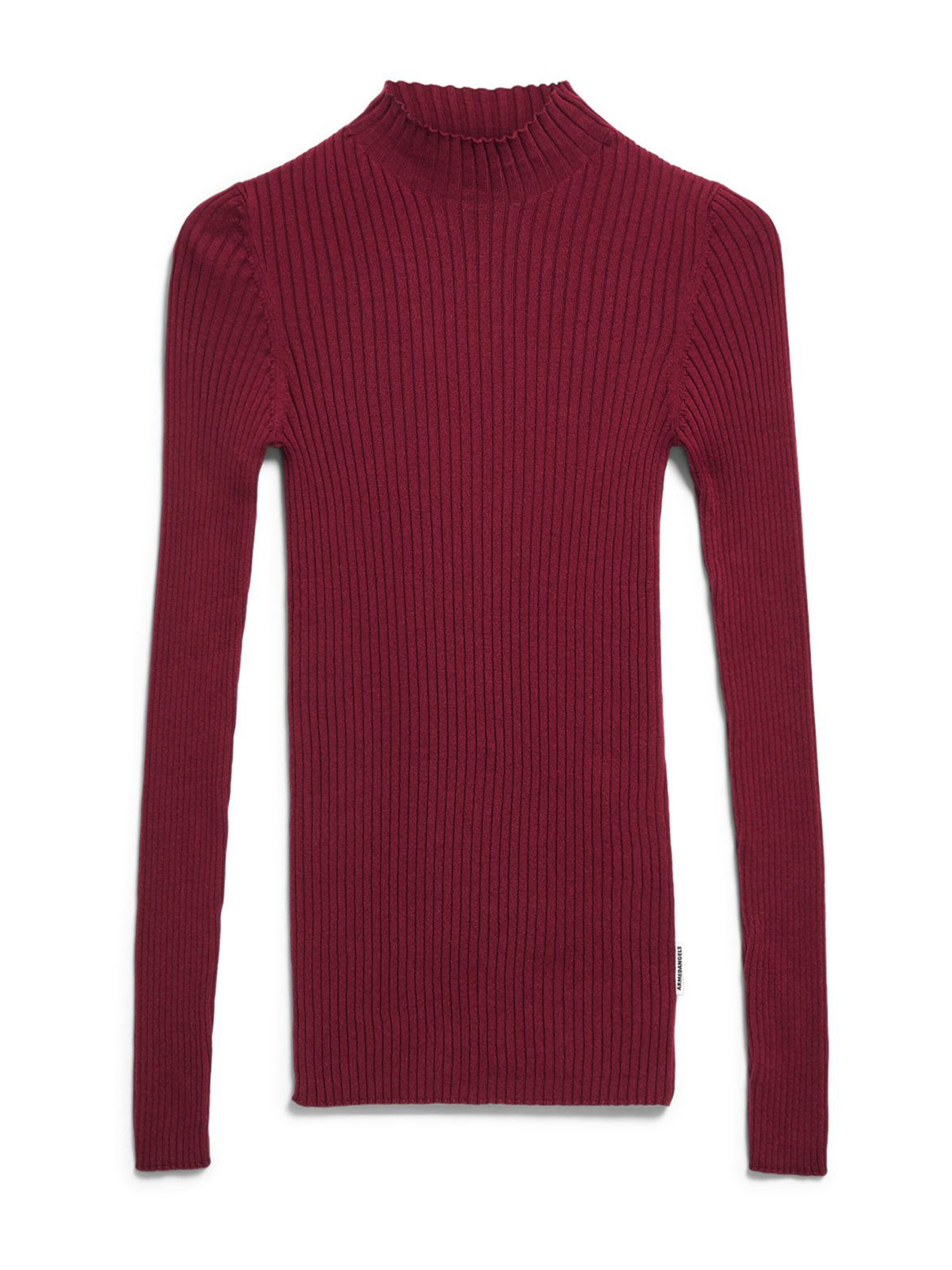 Pull-over 'Alaania' ARMEDANGELS en rouge : devant