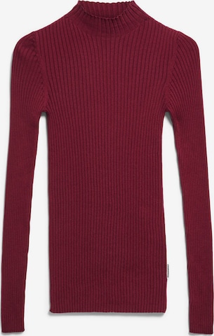 Pull-over 'Alaania' ARMEDANGELS en rouge : devant