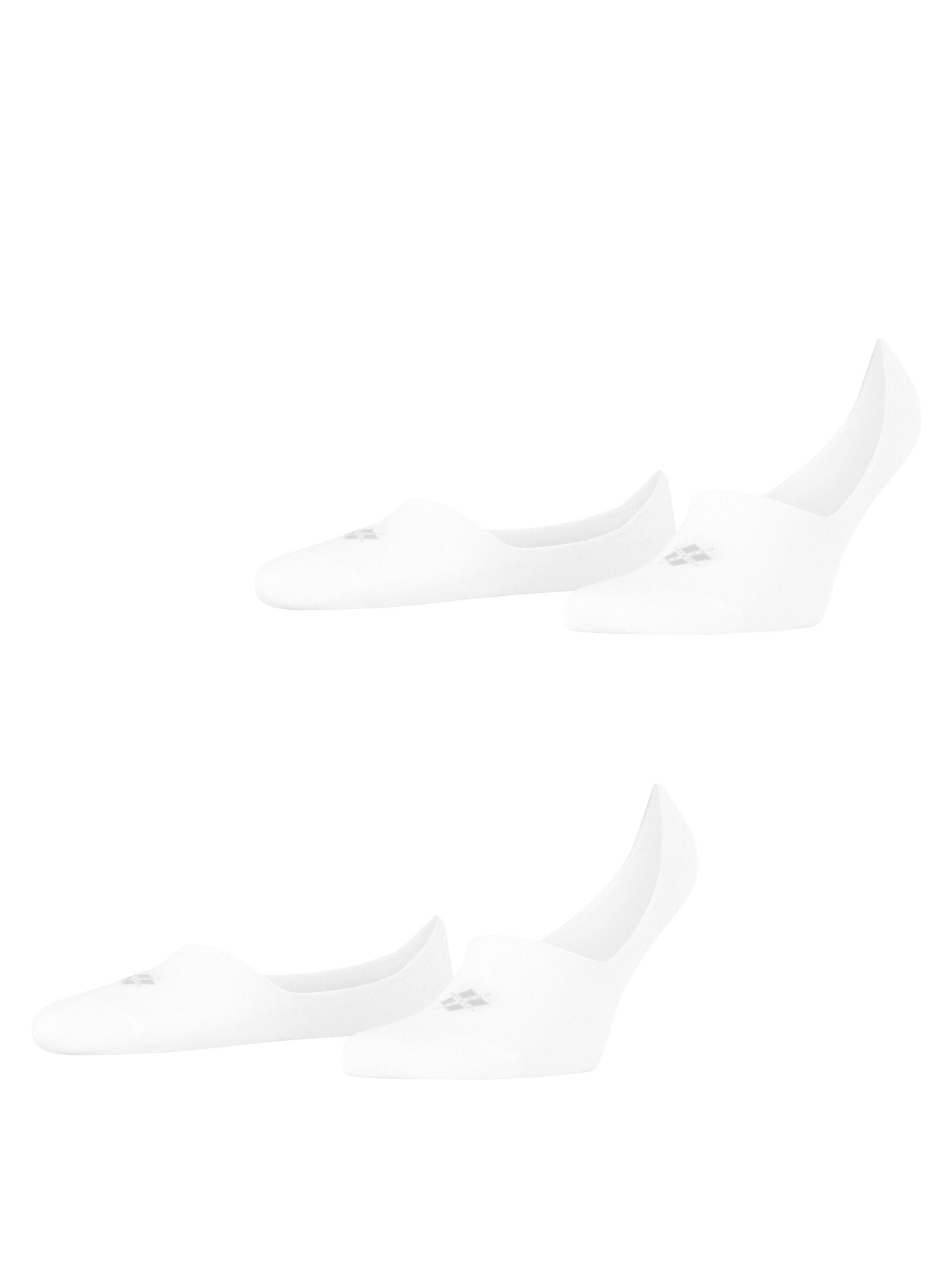 BURLINGTON Füßlinge 'Everyday 2-Pack'‌‌‌‌‌‌‌‌ in Weiß: Vorderseite