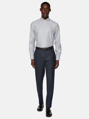 Boggi Milano Slim fit Businessskjorta 'Ultimate' i grön