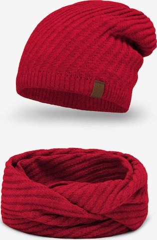 Vivisence Muts '7017 Set' in Rood: voorkant