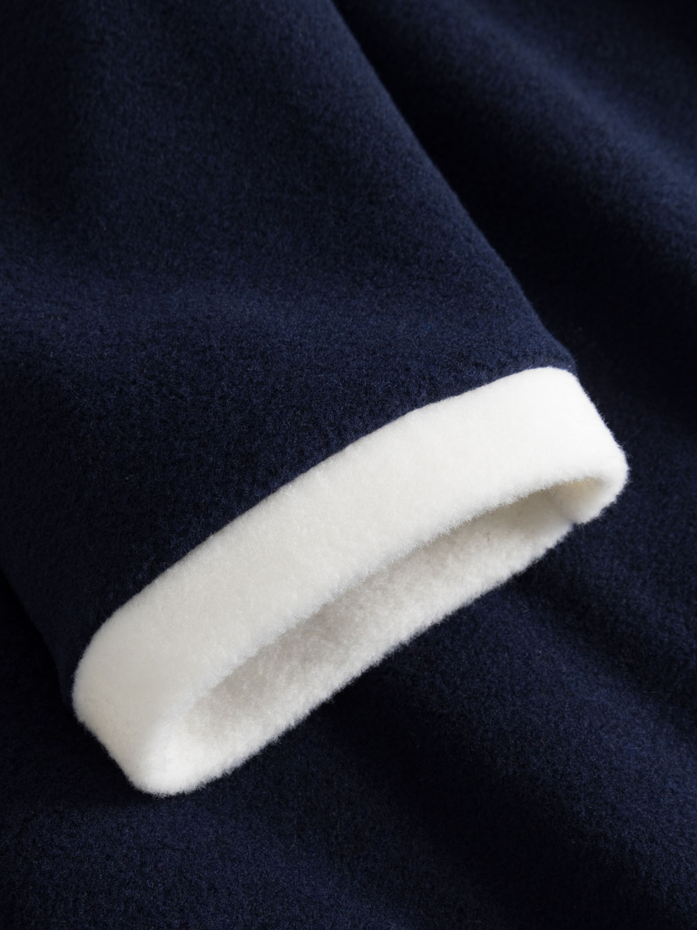 FÉRAUD PARIS Short Bathrobe ' Fleece ' in Blue