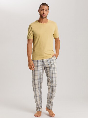 Hanro Pajama pants ' Night & Day ' in Beige