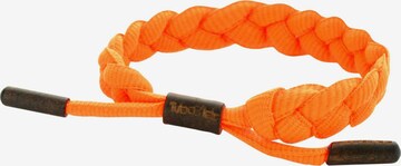 Braccialetto 'TubeBlet' di TUBELACES in arancione: frontale