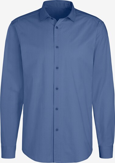 JOHN DEVIN Camisa clássica em azul pombo, Vista do produto