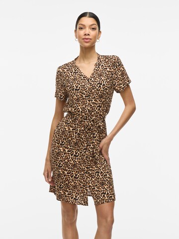 Robe VILA en beige : devant