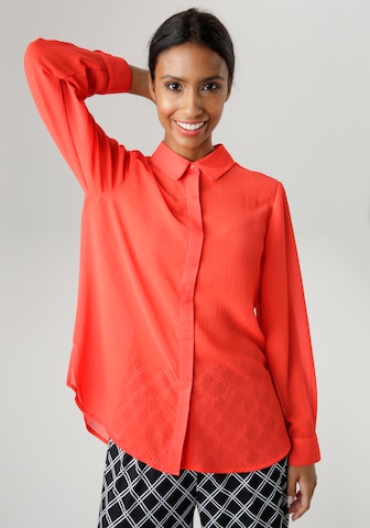 Aniston SELECTED Blouse in Orange: front