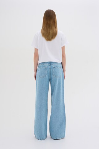 Wide Leg Jean 'Jayda' My Essential Wardrobe en bleu