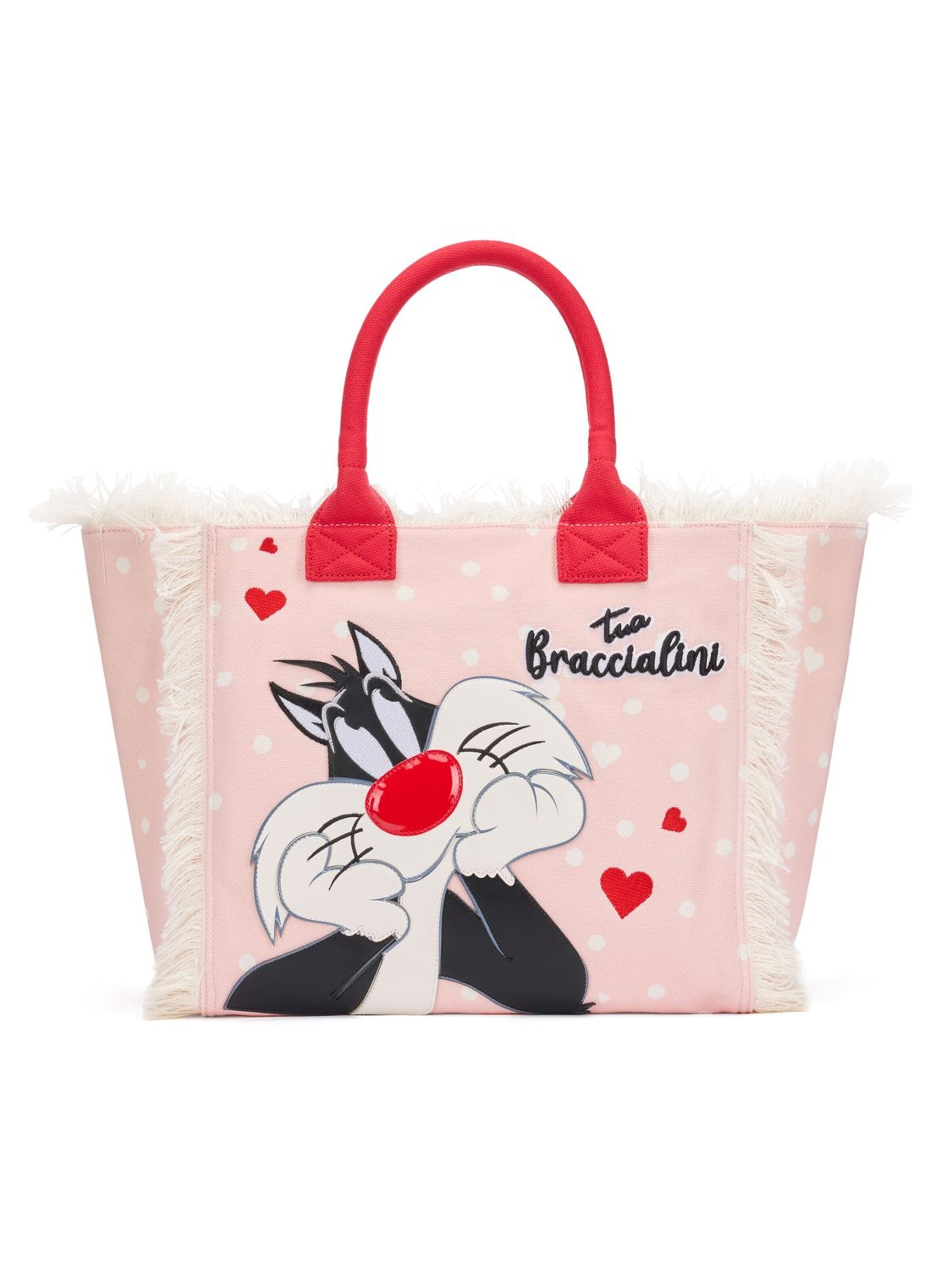 Braccialini Shopper 'Summer Looney Tunes'‌‌‌‌‌‌‌‌‌ in Pink: Vorderseite