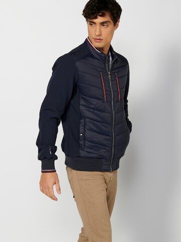 Veste mi-saison KOROSHI en bleu