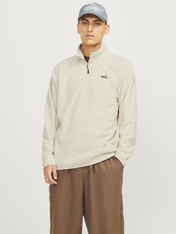 JACK & JONES Sweatshirt in Grey: front
