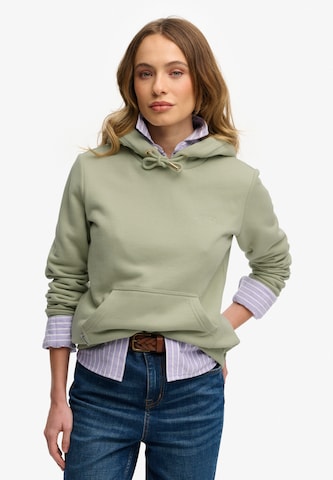Superdry & Co Sweatshirt in Green: front