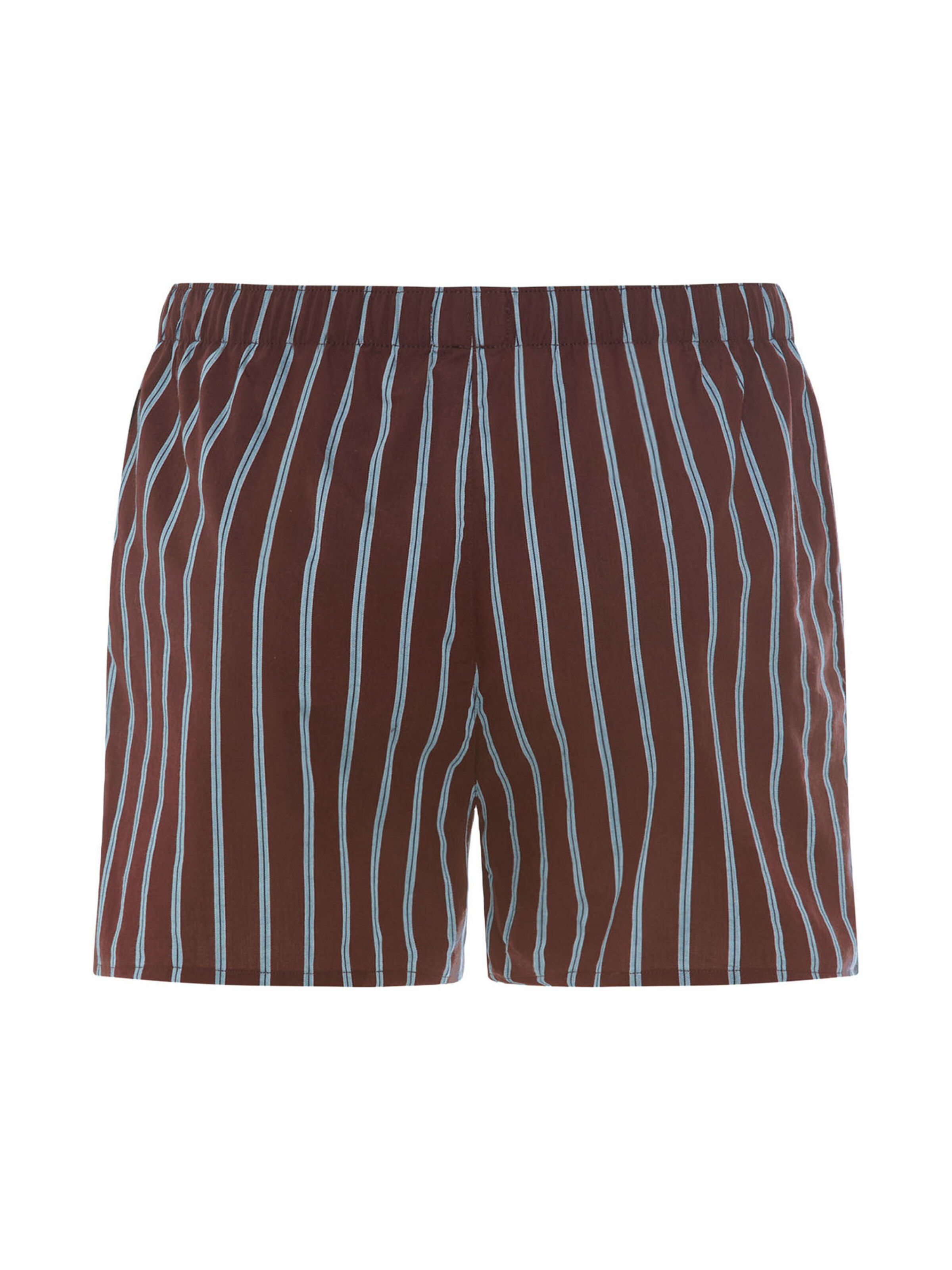 Hanro Boxershorts ' Fancy Woven ' in Blauw