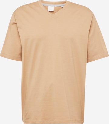 JACK & JONES T-shirt 'GARETH' i beige: framsida